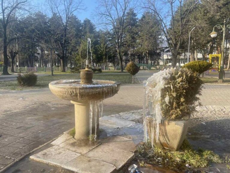 Фото на денот- Студ и мраз на битолски начин